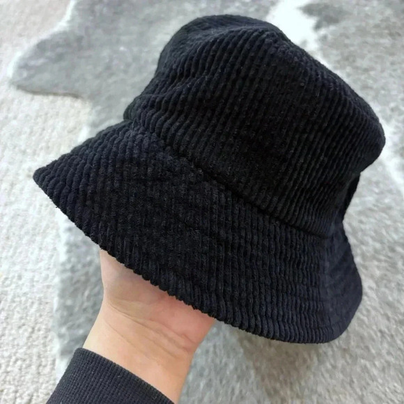 Butterfly Corduroy Bucket Hat - Picture 6 of 13